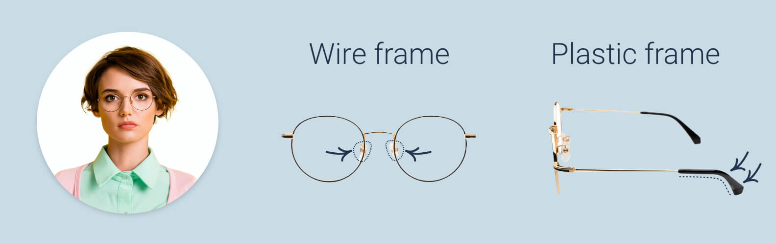 How to tighten glasses frames and nose pads