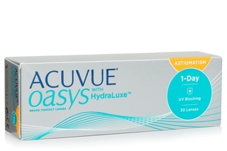 Acuvue Oasys 1-Day with HydraLuxe for Astigmatism (30 lenses)