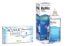 Acuvue Oasys (6 lenses) + ReNu MultiPlus 360 ml with case