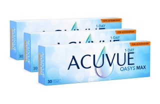 Acuvue Oasys Max 1-Day for Astigmatism (90 lenses)