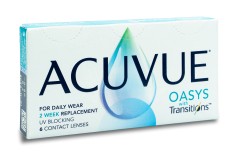 Acuvue Oasys with Transitions (6 lenses)