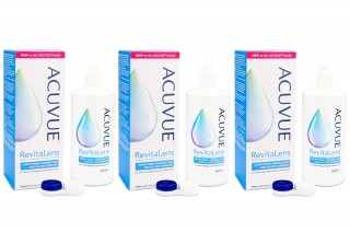 Acuvue RevitaLens 3 x 360 ml with cases