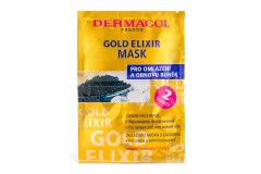 Dermacol Gold Elixir face mask with caviar