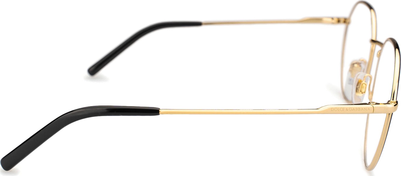 Dolce and gabbana deals gold frame glasses