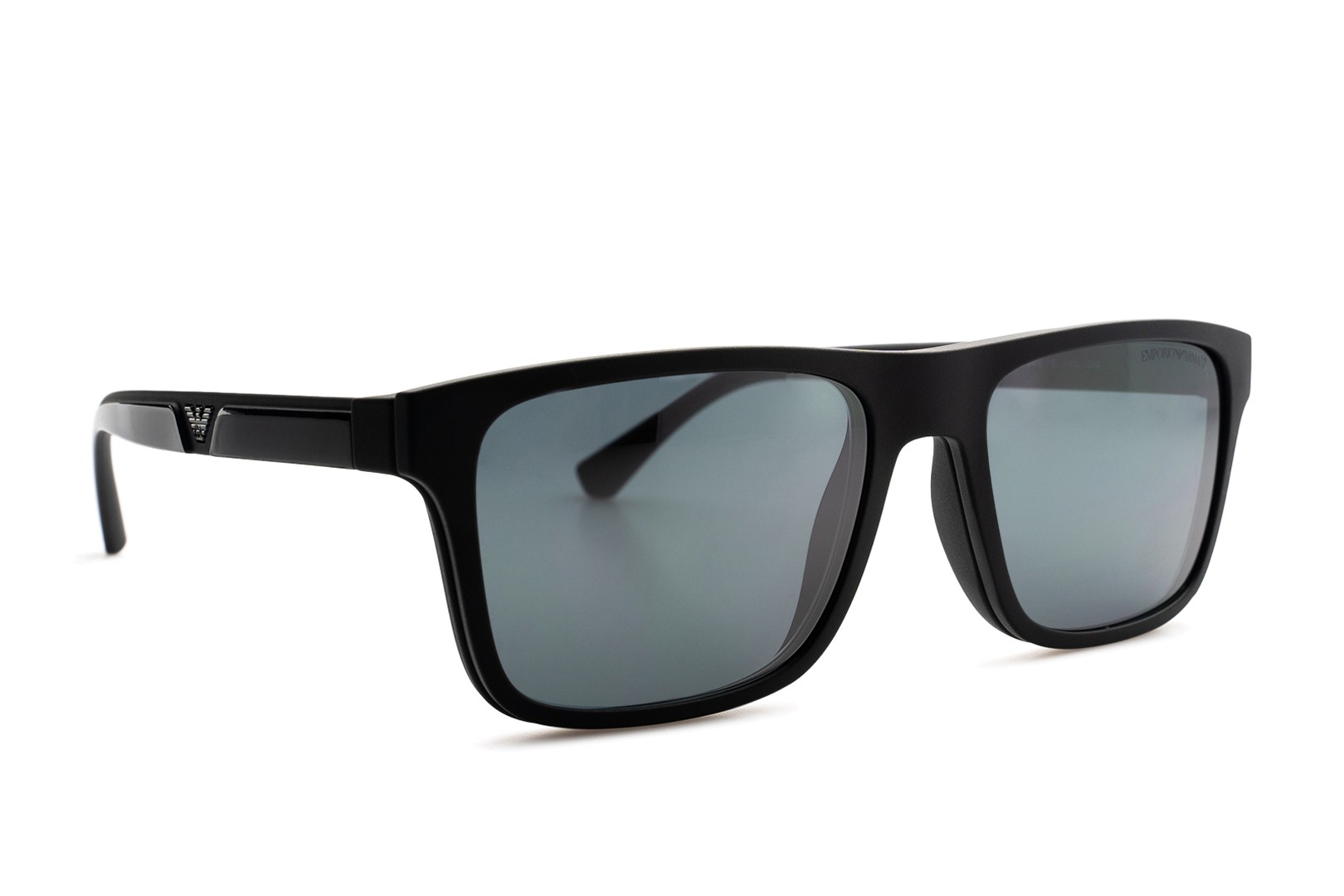 Giorgio Armani clip-on-lenses round-frame Glasses - Farfetch