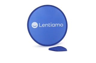 Foldable frisbee with pouch Lentiamo