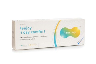 Lenjoy 1 Day Comfort (10 lenses) - bonus
