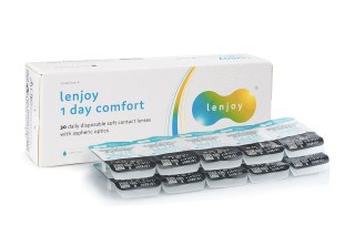 Lenjoy 1 Day Comfort (30 lenses) + 10 lenses free