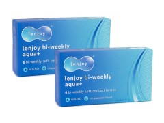 Lenjoy Bi-weekly Aqua+ (12 lenses)
