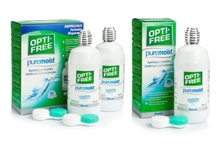 OPTI-FREE PureMoist 3 x 300 ml with cases