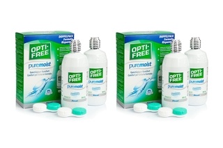 OPTI-FREE PureMoist 4 x 300 ml with cases