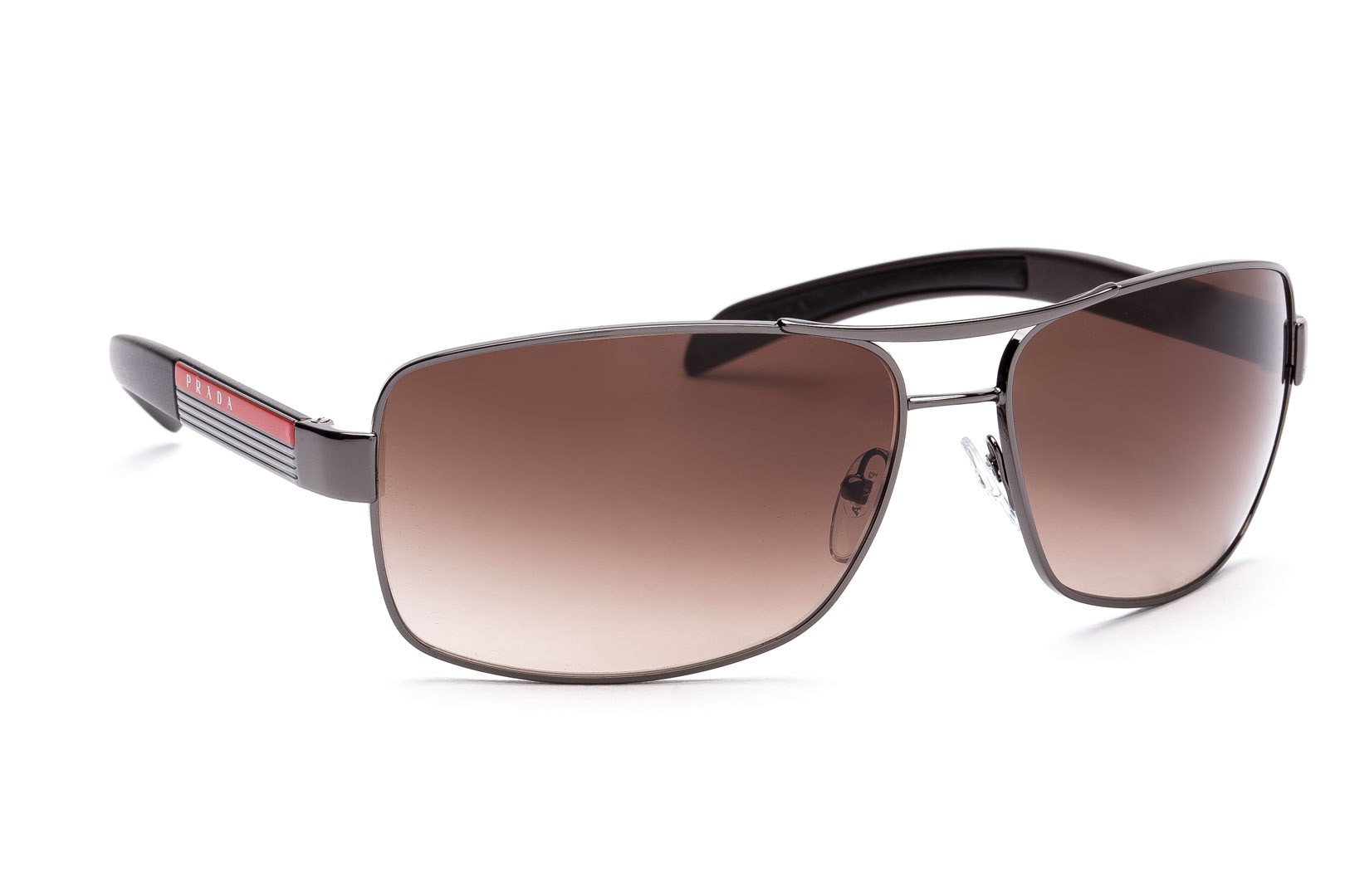 Prada Sport Sunglasses PS54IS 1BO1A1 Matt Black Grey - Discounted Sunglasses