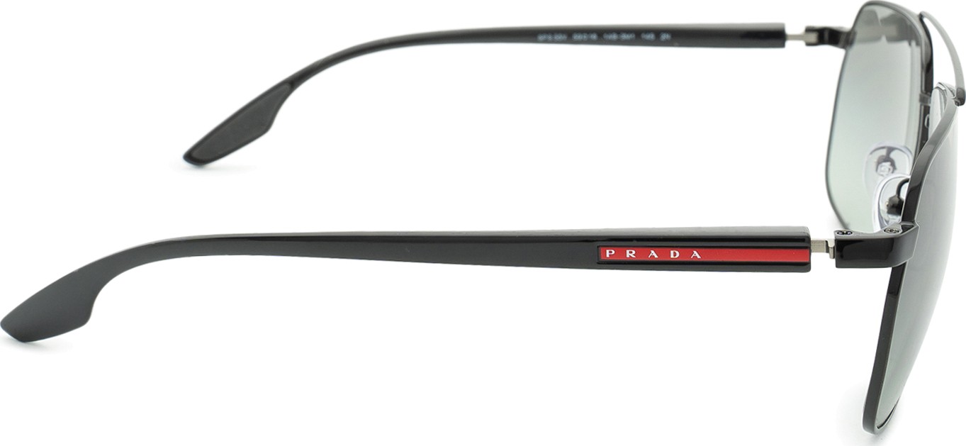 Mens prada sunglasses white discount frame