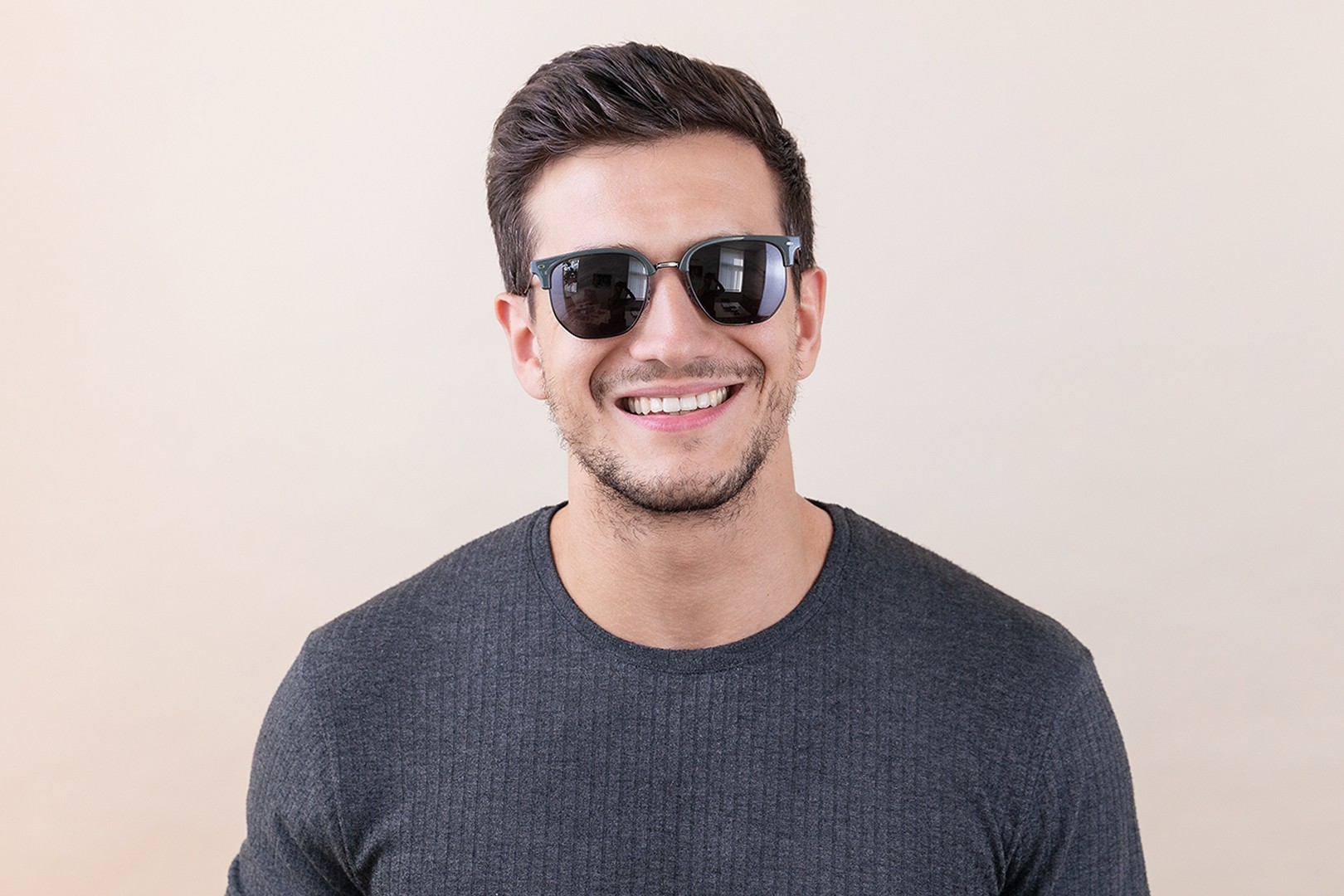 Ray Ban New Clubmaster RB4416 6653B1 Sunglasses Lentiamo
