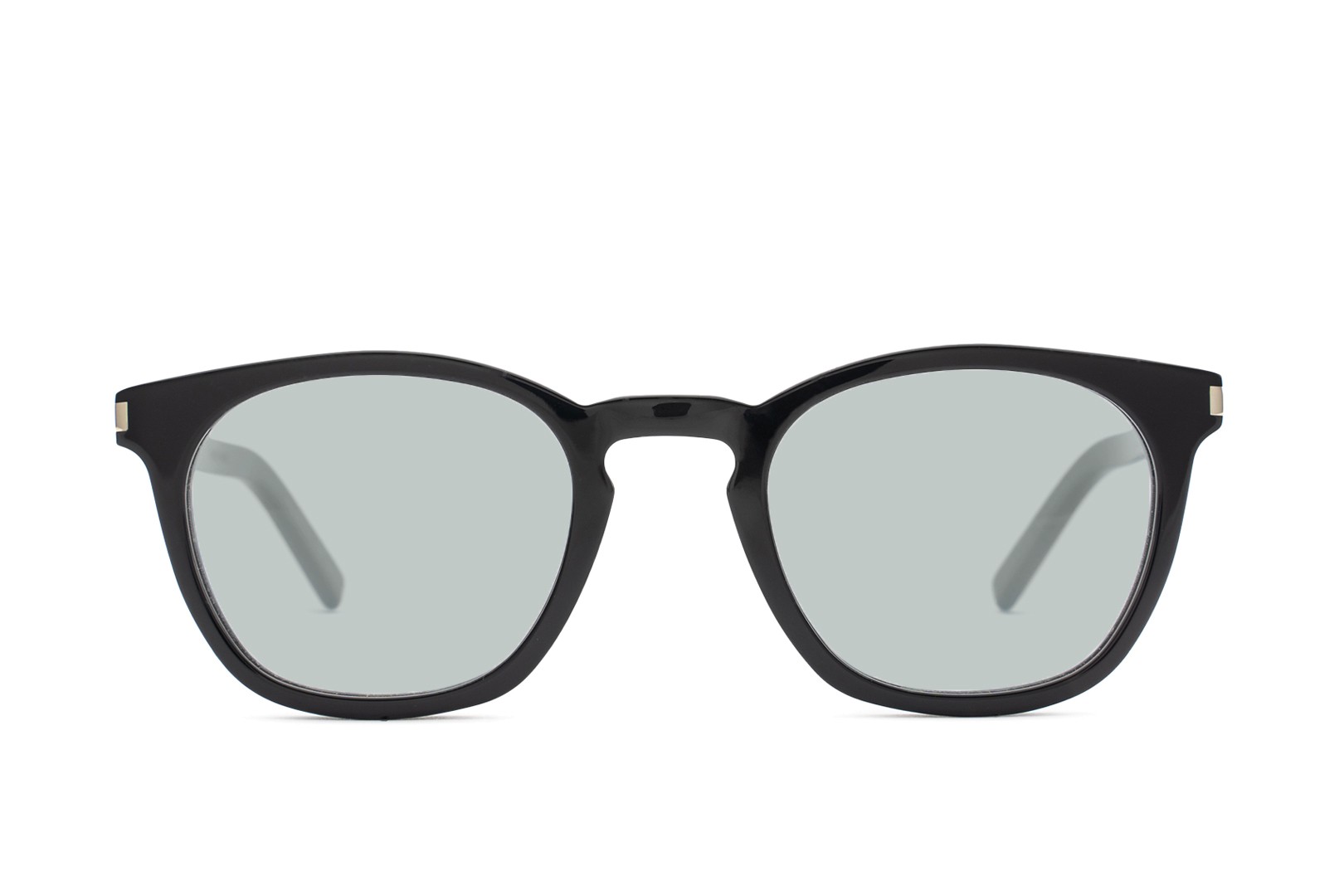 Saint Laurent: Silver Classic SL 28 Sunglasses | SSENSE