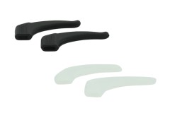Silicone temple tip holder