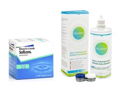 SofLens 38 (6 lenses) + Solunate Multi-Purpose 400 ml with case