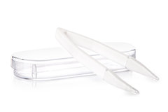 Tweezers with case - small